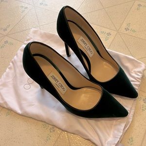 Jimmy Choo heels, 90% new, come with original dust bag and box